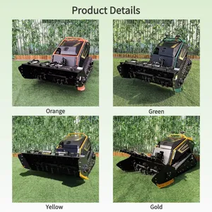 Vigorun MTSK1000 Crawler Flail Mower Flail Mower Brush Cutter Snow Auger Compatible Landscaping Machinery Equipment thumbnail-4