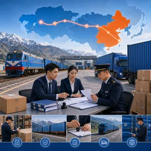 China to Kazakhstan Truck and Rail Freight Forwarding Service thumbnail-3