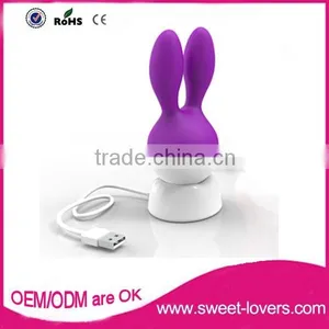 Factory New Design Silicone Erotic Toys Magic Wand Massager Stimulation Wand Vibrator thumbnail-3