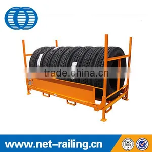 Durable Iron Metal Rack for Tires Storage thumbnail-1