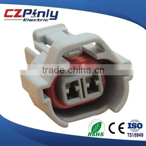 2 Way Nippon Denso Type Top Slot High Tag Fuel Injector Connector 6189-0039 thumbnail-1