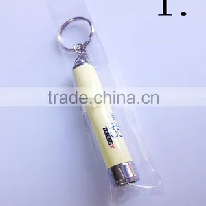 Plastic and Metal Projector Led Key Tag,led Bottle Leychain See Larger Image thumbnail-1