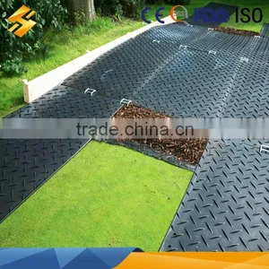 Color HDPE Floor Protection Mat / HDPE Grass Protector Mats Plastic thumbnail-4