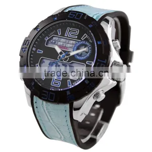 LP7648 Lowest Price 2 Time Zone Waterproof Stainless Steel Fashion Watch thumbnail-3
