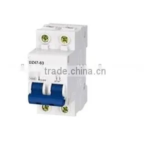 Circuit Breaker for DIN Rails,DZ47-63 MCB Mini Circuit Breaker thumbnail-2