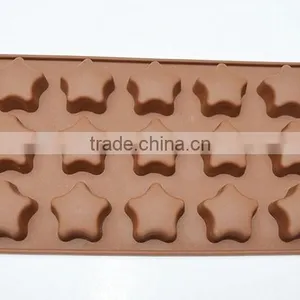 YangJiang Factory Manufacture Good Quality Star Shape Silicone Cake Mould for Bakeware thumbnail-2