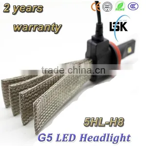 Hot Sell !!! G5 Trade Assurance Led Auto h8 Headlght Waterproof With White Colors 6500k thumbnail-4