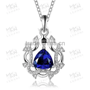 Trendy Geometric Jewelry Necklaces/red Zircon Necklace/vintage Necklace thumbnail-2