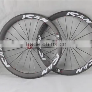 Carbon Road Bike Clincher /tubular Wheel Set Chinese Road Bike Wheel Set 50C thumbnail-2