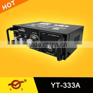 12v / 220v Car Lighting Mp3 Audio Subwoofer Amplifier YT-333A Support Usb/sd/fm thumbnail-3