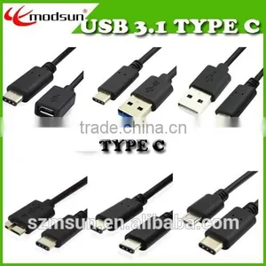 Wholesale USB 3.1 Type C to USB 2.0/3.0,type C Male to Type C Male thumbnail-1