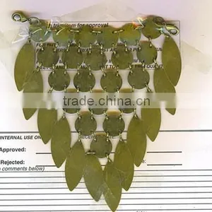 New Arrive Metal Plates Combined Removeable Neckline -- H1412059 thumbnail-2