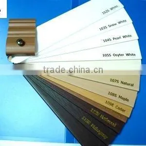 WOOD SHUTTER SLATS / PLANTATION SHUTTER COMPONENTS / PVC BLINDS thumbnail-1