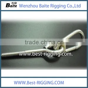 HIGH QUALITY HARDWARE RIGGING SWING HOOK WITH BOLT & NUTS EYE BOLT thumbnail-4