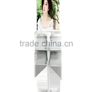 Silver Color Metal Brochure Holder thumbnail-1