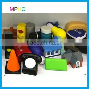 Custom Design PU Foam Road Signs Traffic Symbols Stress Soft Ball thumbnail-1