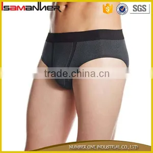Low Waist Men Panties 100% Cotton Triangle Hipster Sexy Men Panty thumbnail-1