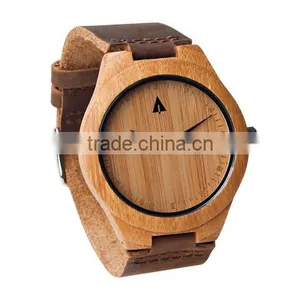 Bamboo Revolution Watches Leather Strap Custom Bamboo Watch thumbnail-3