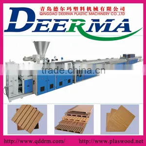 Wood Plastic Wall Panel Machine/WPC Cladding Plastic Machine thumbnail-1