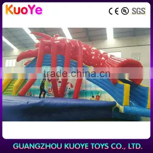 Kids Inflatable Aqua Park With Swimming Pool,inflatable Water Amusement Park Equipment Giant, SeaWorld Inflatable Park Sale thumbnail-4