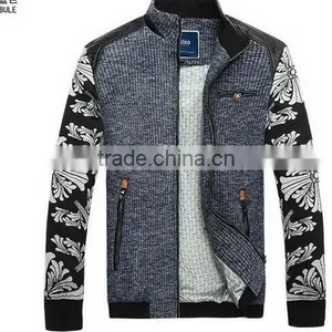 Fashionable Hot Sell Colorful Leather Jacket Men Down Jacket thumbnail-2