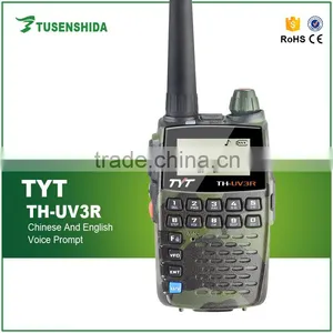 TYT TH-UV3R Mini Handheld Transceiver 2W 136-174/400-470MHz Walkie Talkie thumbnail-1
