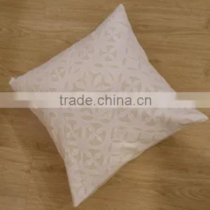 Handmade Cutwork Cushion Covers thumbnail-1