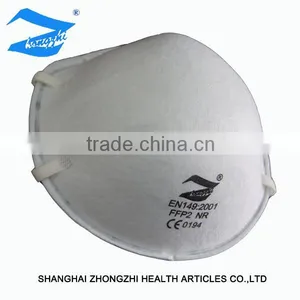 High Filtration 3 Ply Disposable Non-Woven Mining Dust Mask thumbnail-3