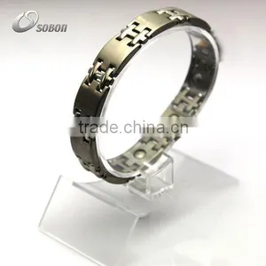Pure Germanium Titanium Sports Energy Bracelet thumbnail-1
