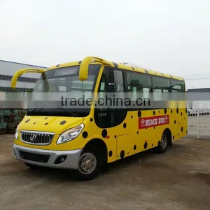 HM6661CFN5X 6.6 m 14-26 Seats Quality CNG City Bus for Sales thumbnail-2
