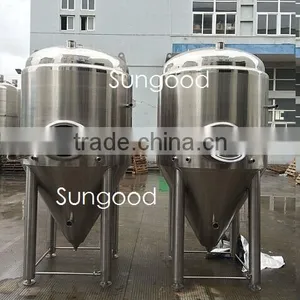 Hot Sales Stainless Steel Fermenting Tank/Jacket Fermenting Tank/Stainless Steel Conical Fermenter thumbnail-1