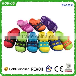 Fancy Children Clog Kids Garden Shoes thumbnail-1