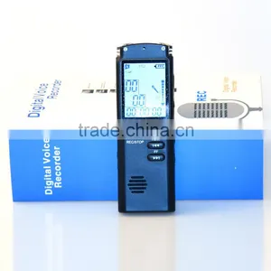 Dot Matrix LCM Screen Portable 8GB Digital Voice Recorder Model Q12 thumbnail-2