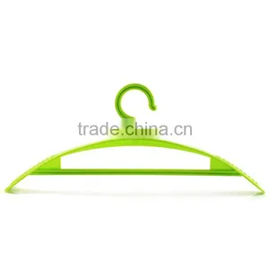 Green Plastic Coat Clothes Hanger thumbnail-2