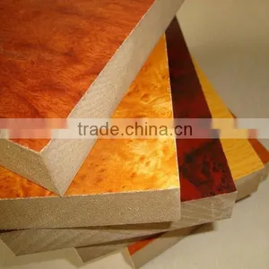 Hot Sale Red Melamine Laminated MDF Board Price thumbnail-4