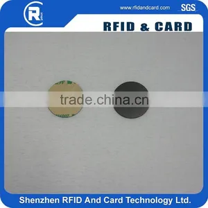MIFARE Ultralight EV113.56MHz Coin PVC Card / RFID Tag/DIS CARD With 3M Adhesive thumbnail-1