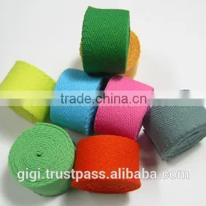 Twill Tape / Twill Cotton Webbing Tape / 100% Cotton Twill Webbing Tape thumbnail-1