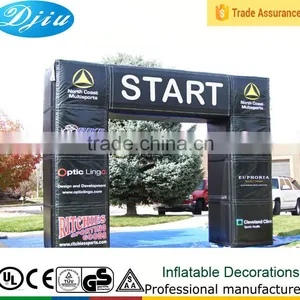 DJ-GM-33 Manufacturer Advertising Inflatable Arch Customized New Type Start Racing thumbnail-1