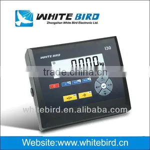 Weight Indicator,I30, RS232C ABS Housing, High Backlight Display, With an Adapter, 6000 Divisions thumbnail-1