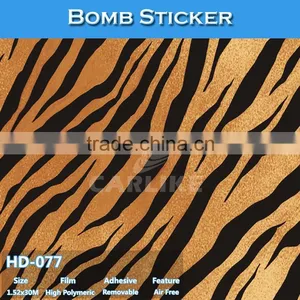 HD-073 Air Bubble Free High Definition Car Body Bomb Sticker Vehicle Vinyl thumbnail-5