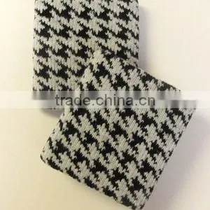 2015 Fashionable Custom Tartan Design Cotton Wristband thumbnail-1