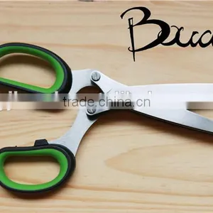 Multifunction 5 Blade Stainless Steel Herb Scissor With PP+TPR Handle BD-S1643 thumbnail-1