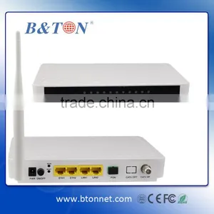 FTTH CATV Optical Transceiver GEPON ONT 4FE+ WIFI+CATV EPON ONU thumbnail-1