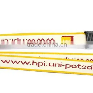 Woven Lanyard With One Side Print Custom Logo for Remove Before Flight thumbnail-1