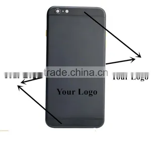 Matte Black Back Housing Cover for Iphone 6 Matte Black Housing thumbnail-1
