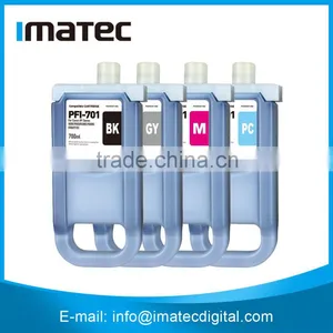 Top Replacement Solution Pigment IPF8000 Ink Cartridge PFI-701 700ML Plug and Play thumbnail-6