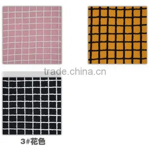 Bright Yellow Checks Jacquard Wool Acrylic Blend Fabric for Coat thumbnail-5