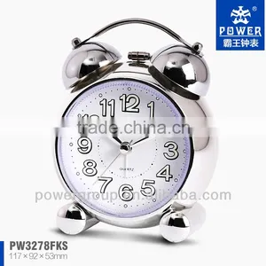 Cute Alarm Clock With Plastic Materials Environmental Friendly Products Cheap Price PW3278 thumbnail-1