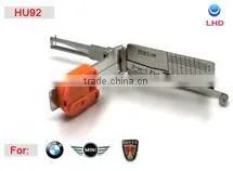 Car Key Decoder for HU92 BMW 2 Track Pick and Lock Decoder With Light thumbnail-1