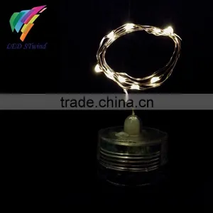 Mini Waterproof Flower Tea Light 10 LEDs String Lights Cell Battery Operated 8 Mode Flashing thumbnail-1